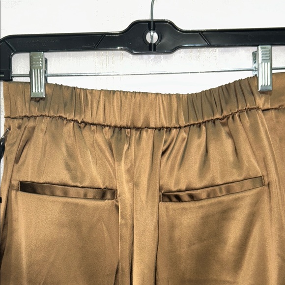Rachel Zoe Gold Satin Trousers - Picture 5 of 7